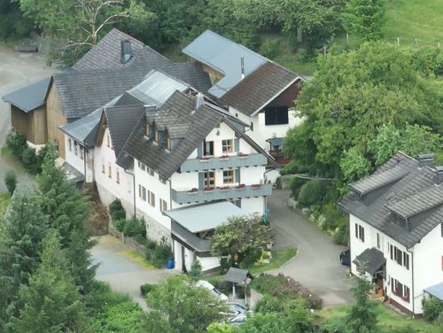 Unser Hof von oben Unser Hof von oben