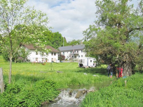 Blick auf den Ferienhof Blick auf den Ferienhof