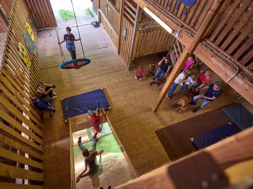 in der Spielscheune in der Spielscheune
