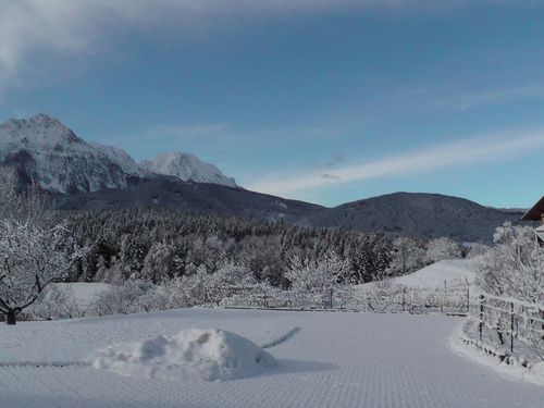 Aussicht auf den Hochstaufen