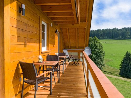 Hüttenzauber Balkon