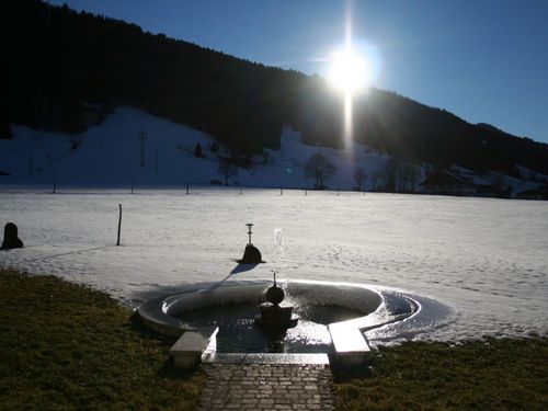 Blick aus Sauna Blick aus Sauna