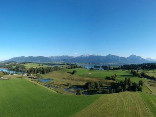 Aussicht vom Linderhof Aussicht vom Linderhof