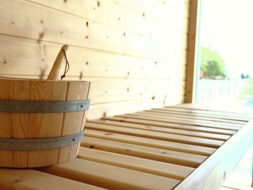 Sauna mit Ausblick Sauna mit Ausblick