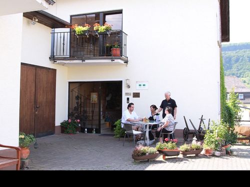 Vorderansicht vom Haus