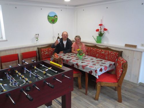 Gemeinschaftsraum mit Kicker