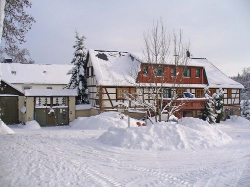 Hof im Winter Hof im Winter