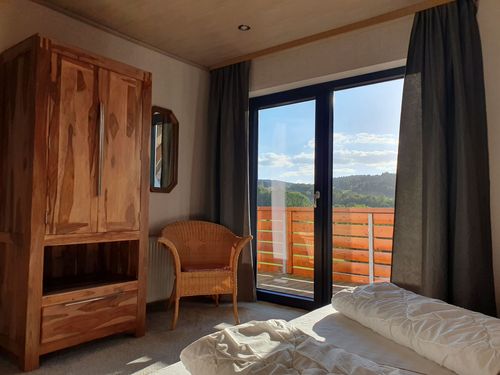 Schlafzimmer Ferienwohnung Typ B