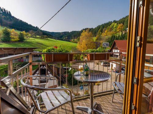 Blick ins Tal von der FEWO Kinzigtalblick