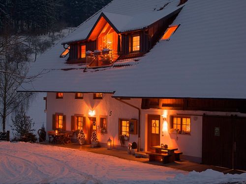 Strickerhof im Winter