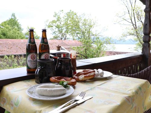 See- und Bergblick von Wohnung C See- und Bergblick von Wohnung C