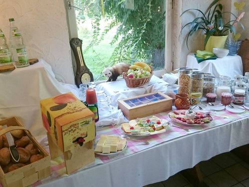 Frühstücksbuffet in der Waldstube