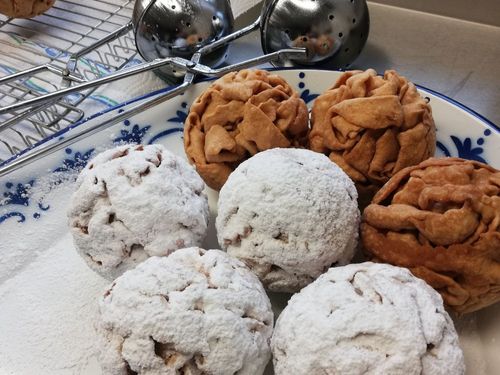 Gebäck Schneeball Gebäck Schneeball