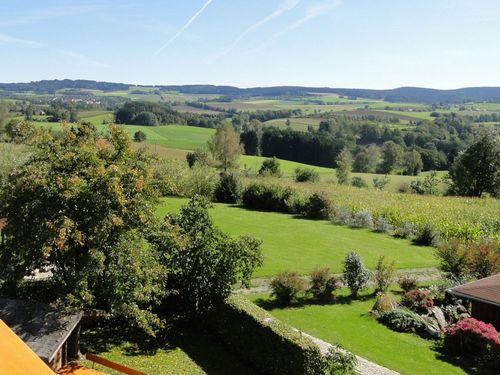 Aussicht vom Balkon