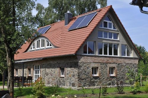 "Hexenhaus" - Blick auf das Ferienhaus