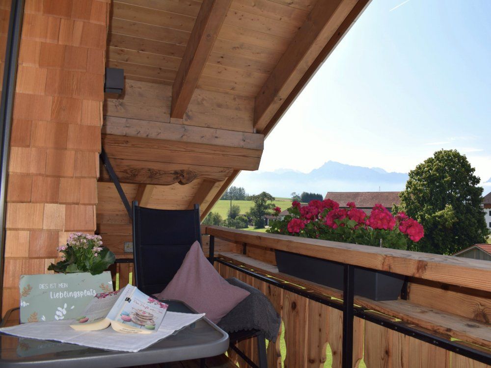 Bergblick vom Südbalkon Bergblick vom Südbalkon