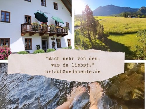 Familienzeit ist Urlaub auf dem Erlebnishof Ödmühle in Inzell. Familienzeit ist Urlaub auf dem Erlebnishof Ödmühle in Inzell.