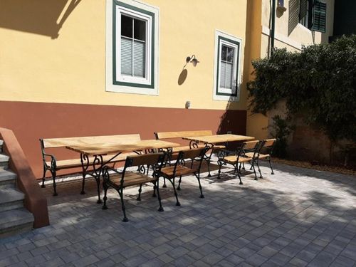 Appartementhaus Hohe Tauern Sitzgelegenheit Garten Appartementhaus Hohe Tauern Sitzgelegenheit Garten