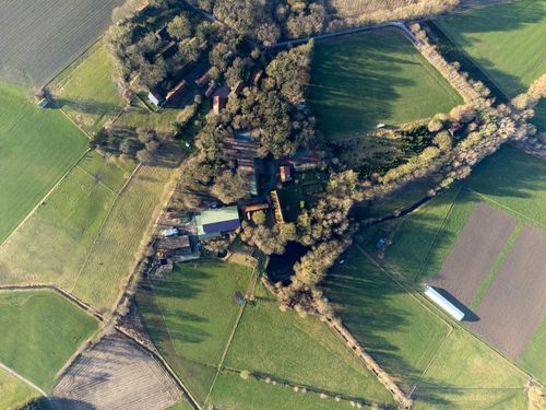Luftbildaufnahme Hof am Kolk Luftbildaufnahme Hof am Kolk