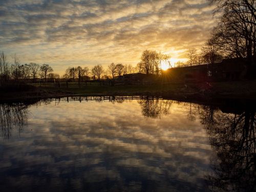 Sonnenunternag auf dem Kolk Sonnenunternag auf dem Kolk