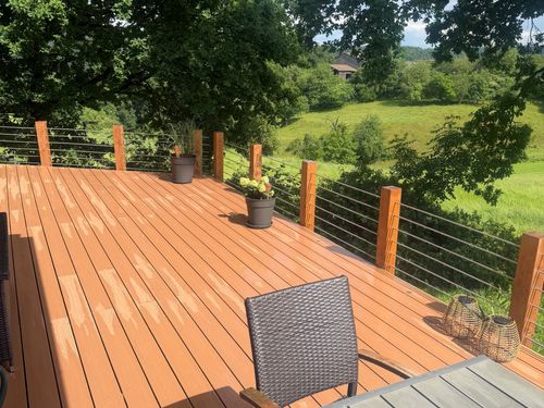 Terrasse mit herrlichem Ausblick