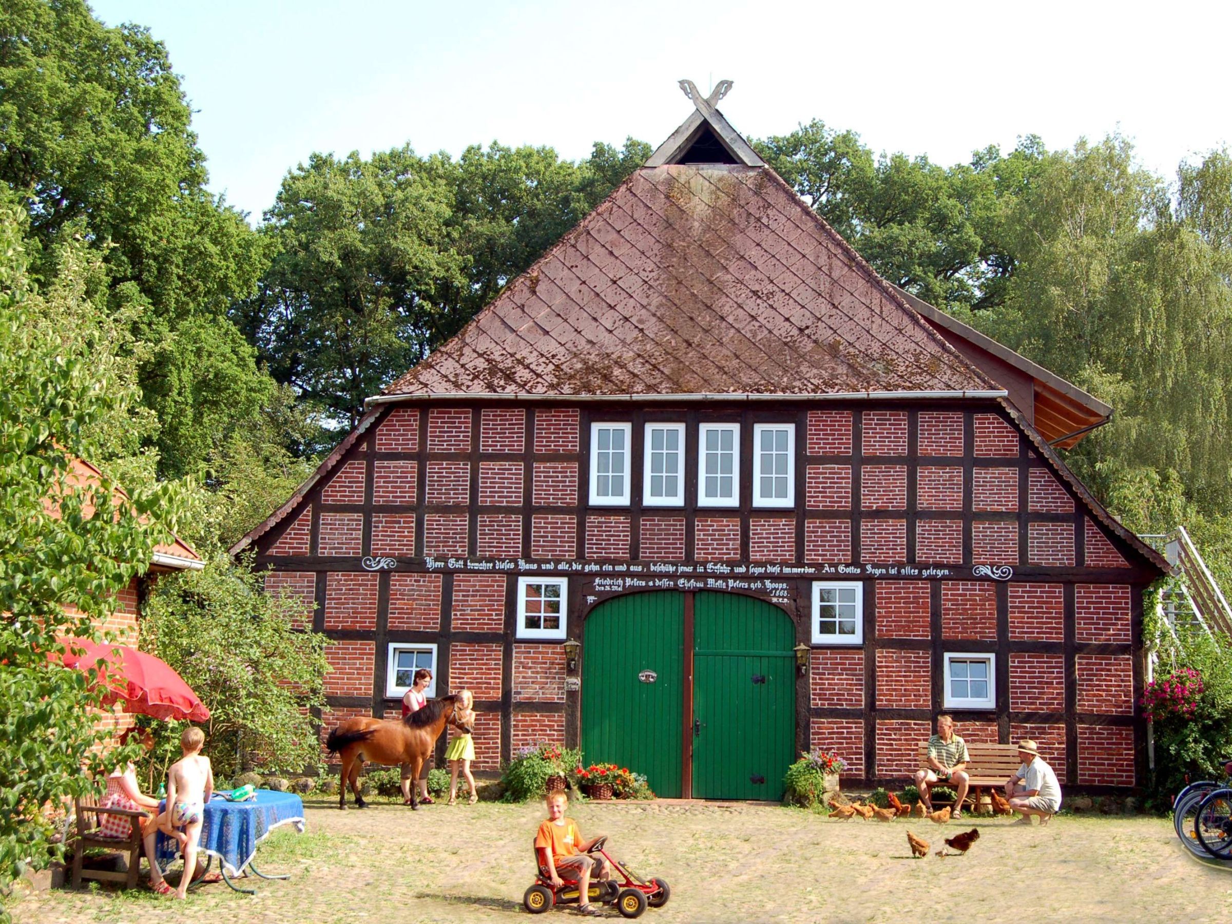 Frontansicht Ferienhof Grafel