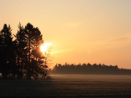 Herzfeldhof Sonnenuntergang Herzfeldhof Sonnenuntergang