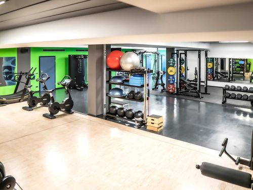 Fitnessbereich im Bio-Seehotel am Zeulenroda Meer