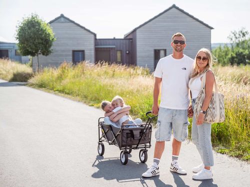 Familienurlaubin den Bio-Seehotel Chalets am Zeulenroda Meer