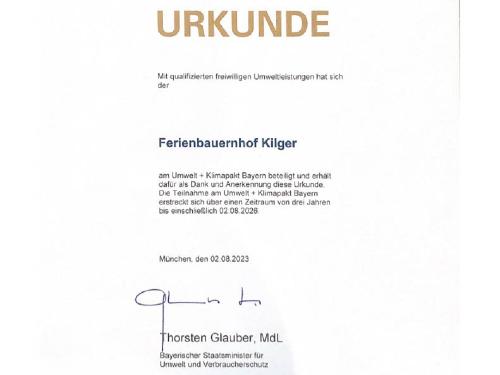 UKPB Urkunde
