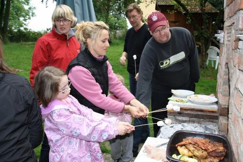 abendliches Grillen