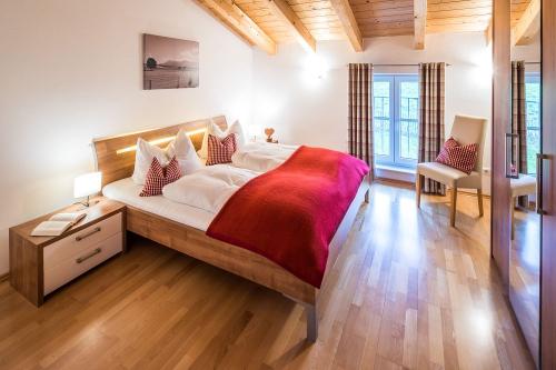 Schlafzimmer Ferienwohnung Ettenhofen