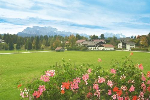 Zugspitzblick vom Balkon