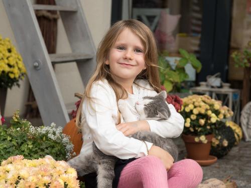 Unsere Katze