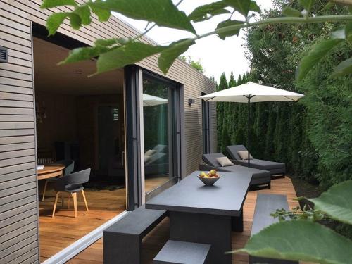 Kräuter Chalet - Terrasse