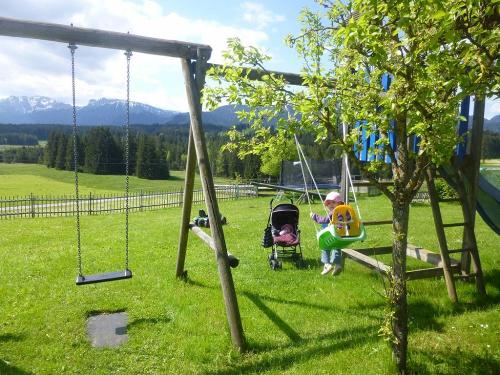 Spiel, Spaß und herrliche Bergsicht
