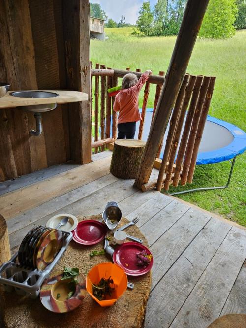 Kochen im Baumhaus