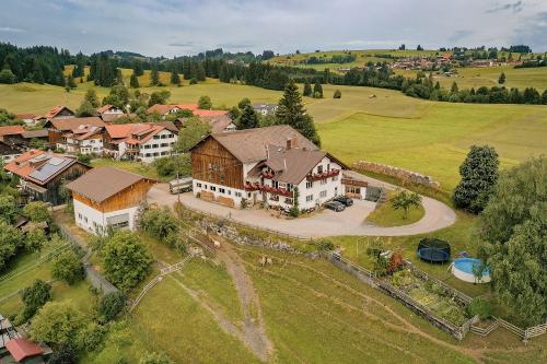 Luftaufnahme vom Haus