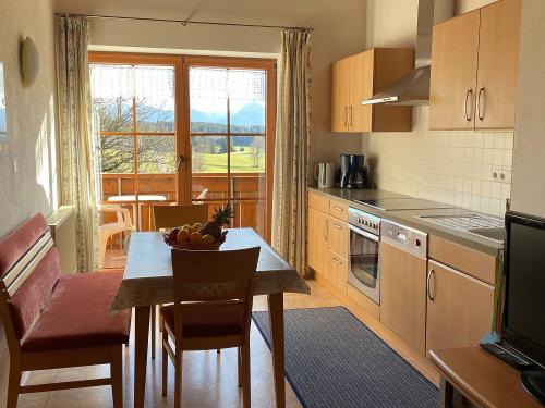 Küche mit schöner Sitzbank