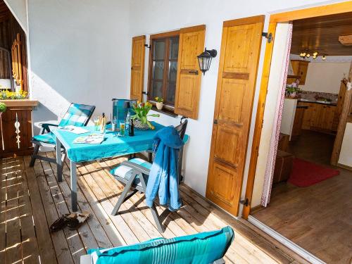 sonniger Balkon 12 qm