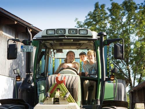 Fendt-Traktorfahrt mit Michel