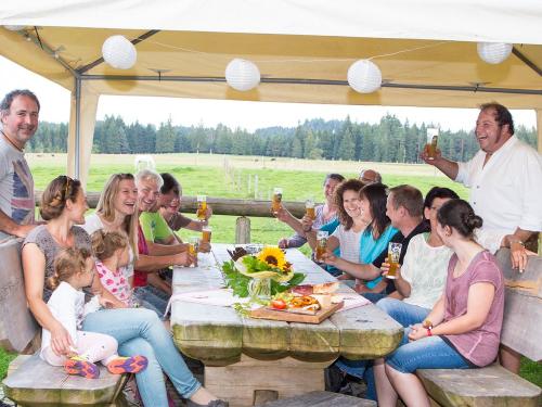 Feierabendrunde mit unseren Gästen