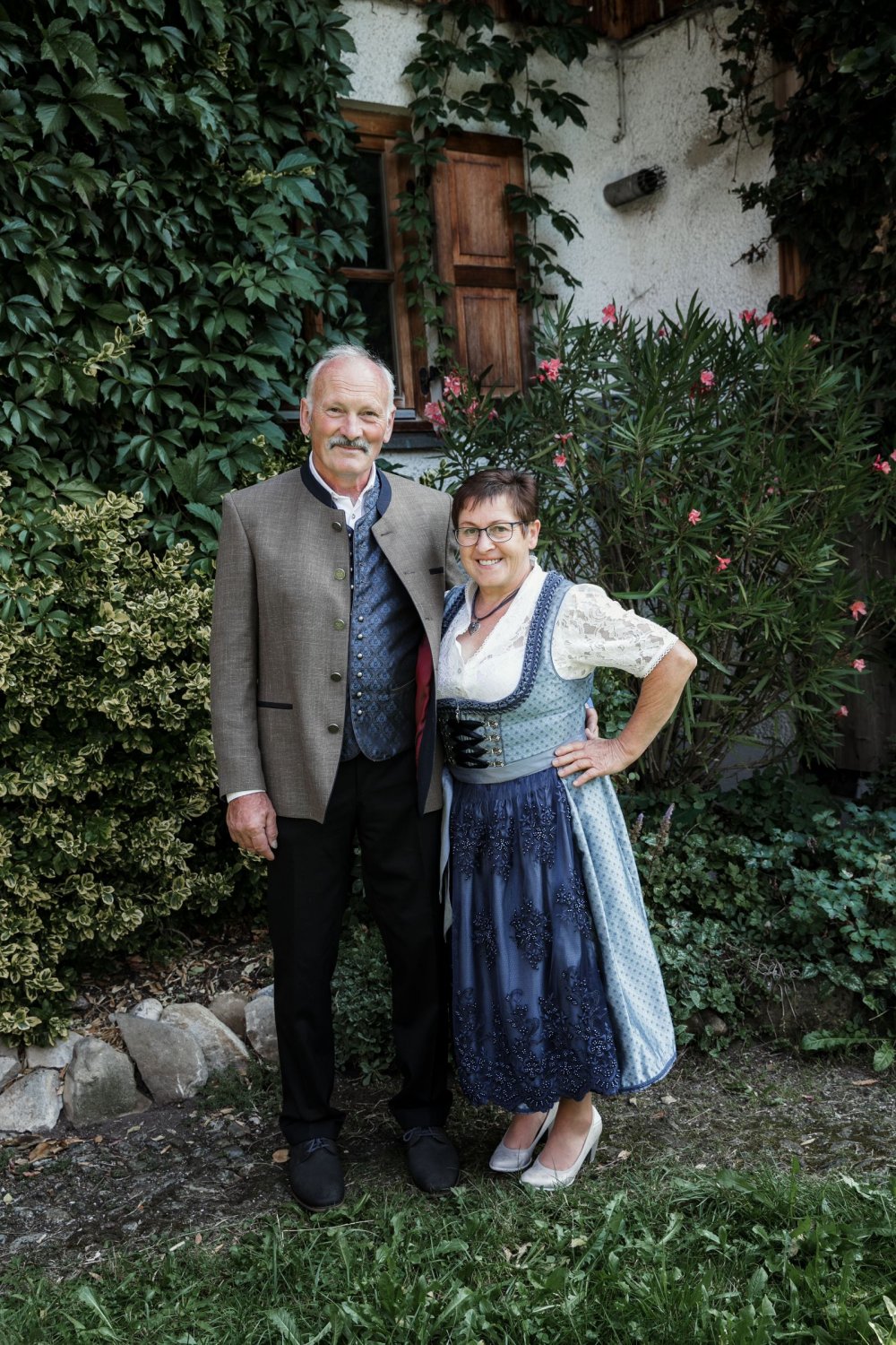 A herzlichs Grüß Gott auf dem Scharpf Hof