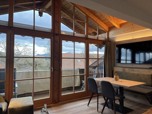 Bergblick Essbereich