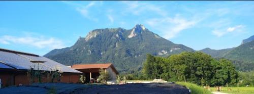 Blick vom Stall auf den Heuberg