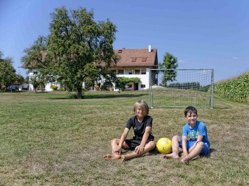 Fußball spielen