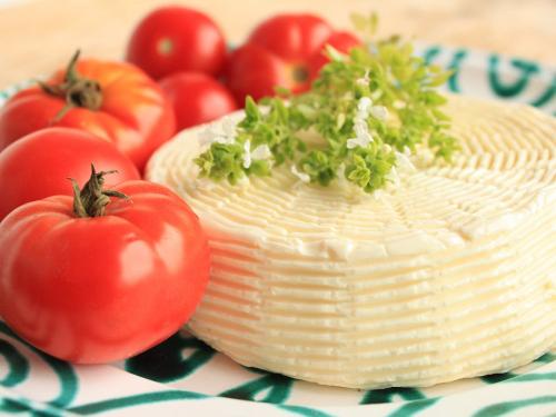 Selbstgemachter Mozzarella