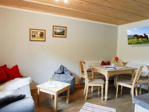 Ferienwohnung Farrenpoint Wohnraum