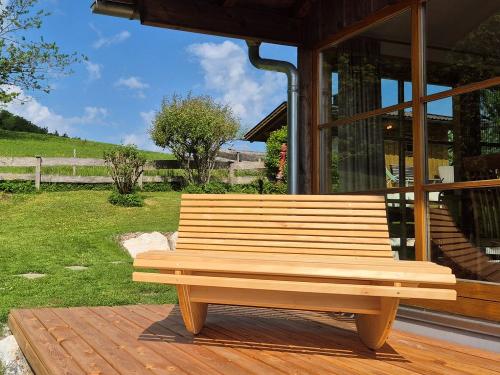 Ferienwohnung Sulzberg Terrasse