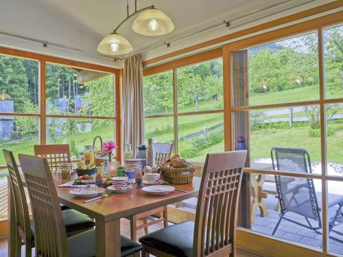 Ferienwohnung Sulzberg Essecke mit Wintergarten